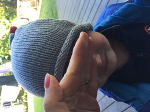 Kids Child Girl Boy Chic Warm Knit knitting Beanie Hobbit elf Hat Cap prop 1-6y