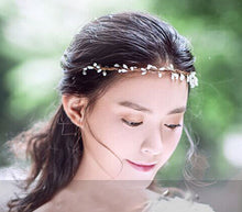 Women Flower Girl beach Boho Seeds Berry Hair head Headband Tiara Garland