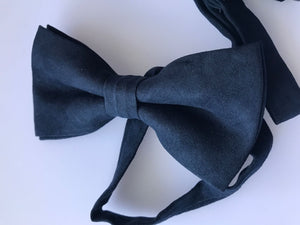 NEW MENS Adult Man Party Suede Cocktail Formal Wedding bow tie Necktie bowtie