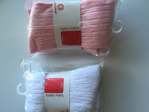 NEW Girls Baby Kids Cotton Mix Braided Warm Bottoms Tights Stockings 0-2YR