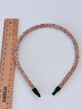 Women Bling Shiny Crystal look Bead Glitter Party Headband Hair Head Band Hoop