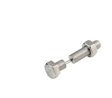 1 Gothic Halloween Titanium Fake Nail Screw Bolt Stud Bar Piercing Stud Earring