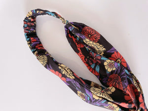 Women Boho Bohemian Cross Twist hair head headband band Scarf Wrap Bandana