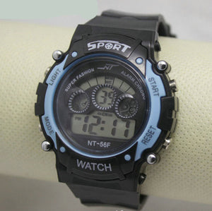 Boy Girl Lady Man Digital LED Sports Lighting stopwatch Wrist Watches Alarm