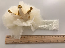 Girl Kid Baby Children Princess Crown Tiara Lace band Party hair head band PROP