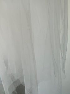 1.7M Women Bride 2-Layer Long Wedding Veil with Blusher and Comb