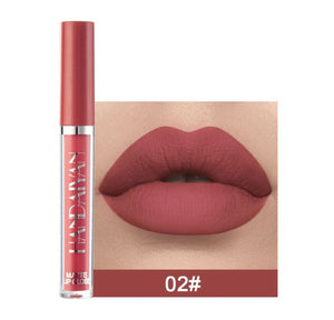 Non-stick Sexy Long Lasting Waterproof Matte Lip Gloss Liquid Lip stick Makeup #02