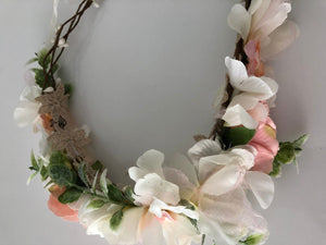 Women Flower Boho Party Wedding Beach Tiara Crown hair headband Garland Wreath