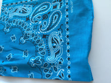 Women Men Retro Hip hop Cotton biker dance Paisley Bandana Hair Headband Wrap