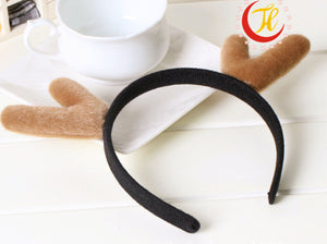 Women Girls Kids Christmas Deer Antlers Costume Ear Party Hair head band Prop