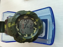 Men Teen Camouflage Camo Army Military Digital LED Sport Lighting Wrist Watches