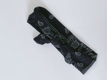 Women OR baby boho Hiphop Paisley Bandana Hair Band Bow knot Cotton Headband