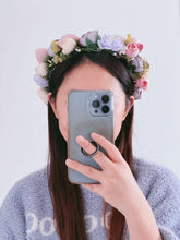 Women Bohemian Rose Bud Flower Leaf Crown hair headband Garland Photogragh Tiara