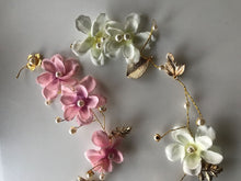 Women white or pink Flower Girl Bohemia Party Tiara Crown hair headband Garland