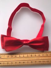 Girl Kid Children Baby Red Ribbon Bow Snowwhite Elastic Hair head band headband