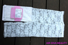 Girls Kids baby Children flower Lace Underwear Stocking Leggings Pants 0-3years White