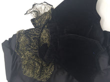 Kid Girl Children Fancy Halloween Party Black Witch Vampire Costume long Dress