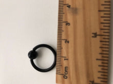 Captive BCR Titanium Stainless Steel nose eyebrow Piercing ring Tragus Septum