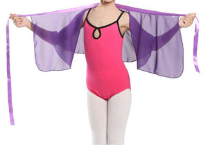 Girl Lady Ballet Jazz Dance Skate Gymnastics Leotards Chiffon Wrap Skirt Only