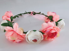 Women Flower Leaf Rustic Wedding Tiara Crown hair Head band headband Garland