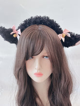 Women Children Fluffy Sheep Animal Costume Ear Party Hair Band headband