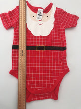 NEW Girl Boy Kid Baby Christmas Santa Clause Costume Party Red Romper Bodysuit