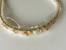 1x Women Girl Lady Colorful Crystal Beads Rhinestone Look Headband Hair Band