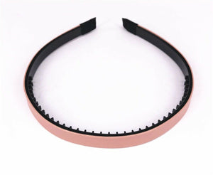 Women Girl Chic Synthetic leather Simple Workout Hair Headband Head Band hoop