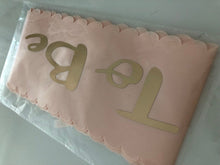 AU Bride to Be Team Hen's Night Party Wedding Rose Gold letter Sash Sashes Belt