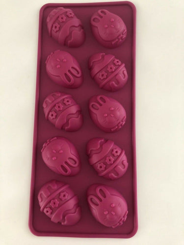 1x Easter Egg Chocolate Decoration Cake Cookie Bakery Silicone Baking Mould Mold Mulberry