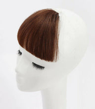 Women Hair extension Wig Wigs Piece Natural Human Hair Blunt Bang Fringe Clip