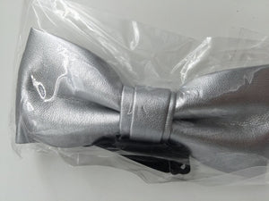MENS Party Synthetic leather Cocktail Formal Wedding bow tie Necktie bowtie