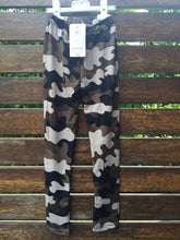 Girls Kids Children Army Military Camouflage Green Camo Pants Leggings 2-8yrs