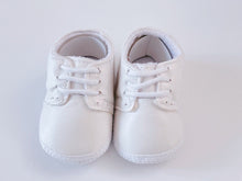 Baby Boy White Black Christening Wedding Formal Party Synthetic Leather Shoes