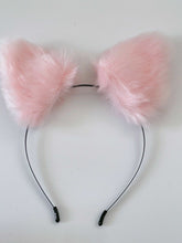 Women Children Fluffy Fur Cat Kitty fox animal Costume Ear Party Hair head band