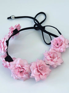 Women Girls Small Flower Party Beach Adjustable Crown hair headband Garland