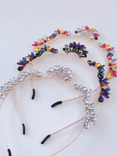 Women Retro Crystal celestial Halo Sun Moon Party Hair head band headband Hoop