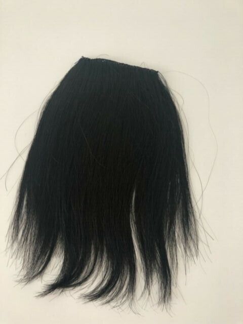 Women Natural 100% Human Real Hair side Volume Up Wig Piece Hairpiece Clip on