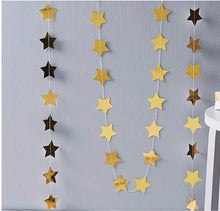4M Paper Star Wedding Birthday Party Baby Kids Room Hanging Decorations Garland