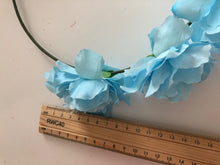 Women Fabric Flower Boho Party festival Crown hair head band headband Garland