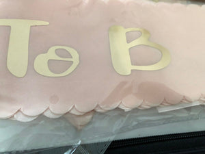 AU Bride to Be Team Hen's Night Party Wedding Rose Gold letter Sash Sashes Belt