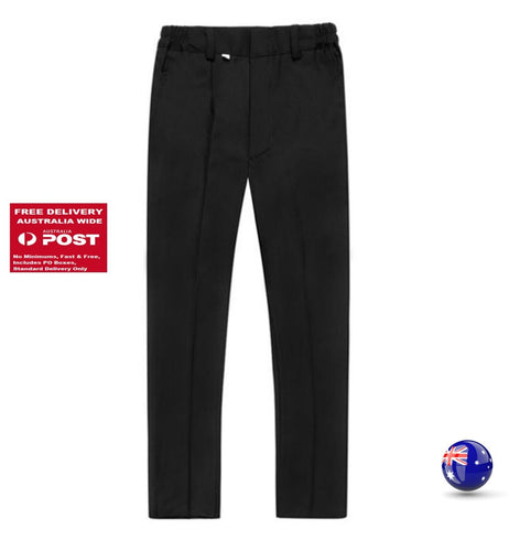 Boys children Kid Formal Suit Black Pants Trousers Wedding Pageboy Party outfit #6:suggest for 2-3 Years