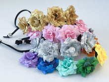 Women Girls Small Flower Party Beach Adjustable Crown hair headband Garland