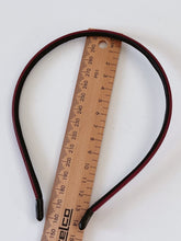 Women Girl Chic Slim Thin Synthetic leather Plain Hair Headband Head Band hoop