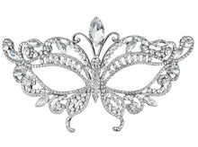 Women Metallic Crystal VENETIAN Masquerade Halloween Fancy Ball Face Eye Mask