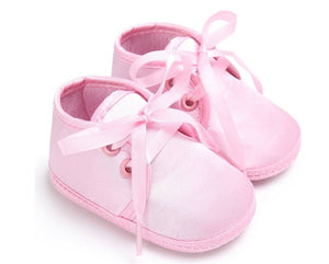 Baby Shower Boy Kid Girl White Or Pink Christening Wedding Party first Shoes