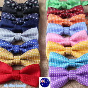 AU Boys Kid Children Party School Pre-tied Wedding dance bow tie Necktie bowtie