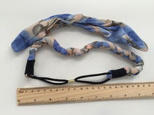 Women Girl Retro Boho bow ear Braided scarf Stretch Hair elastic head band Wrap