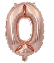 OZ 32" INCH 0-9 NUMBER Foil Birthday Party Rose Gold Pink Balloon Decoration