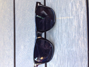Women Men Vintage 70' 80' Square Shaped Party Eye wear Glasses Sunglasses Bright Black Color